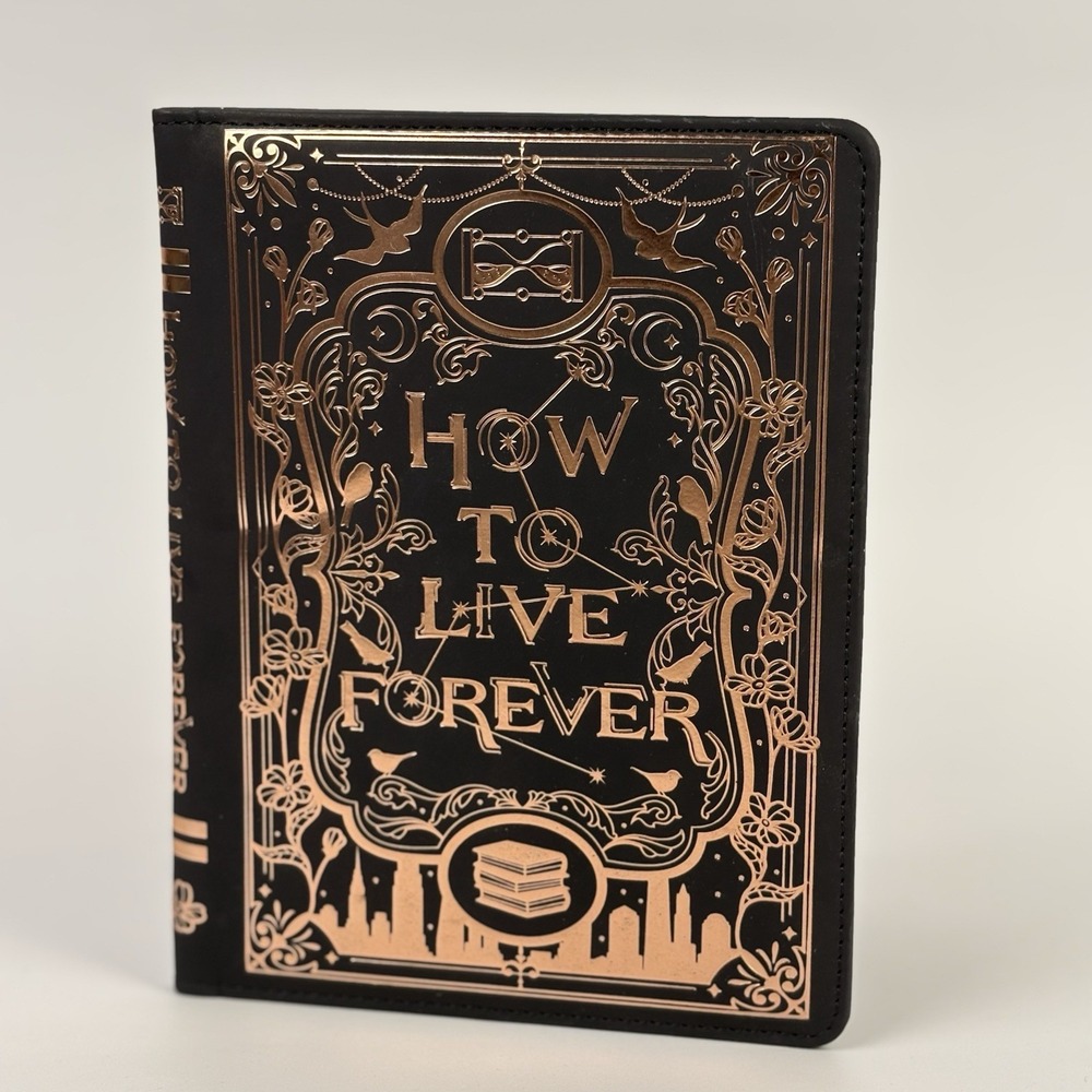 Invisible Life of Addie LaRue V.E. Schwab Faux Leather Journal Cover Owlcrate
